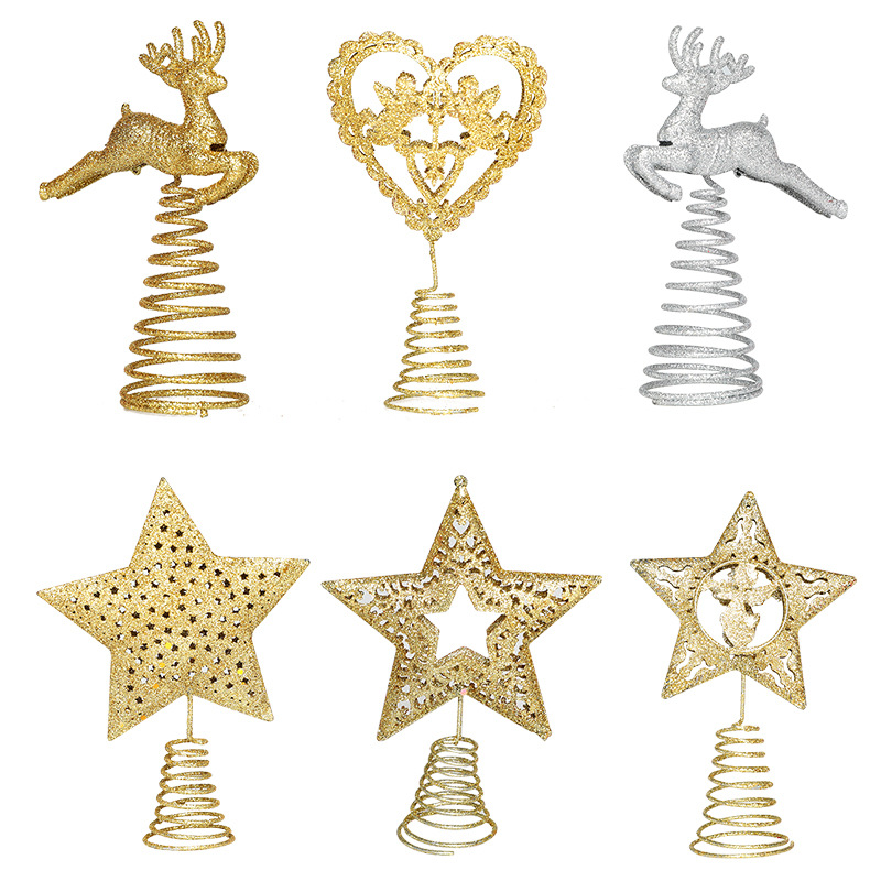 Star Tree Topper - Decorazione stella superiore dell'albero di Natale
