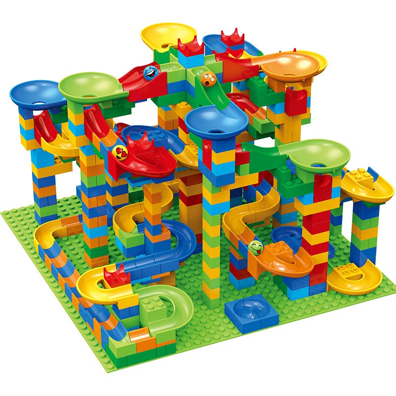 Lego Set Creator - 84-504PCS Marmo Gara Corsa Blocchi Labirinto