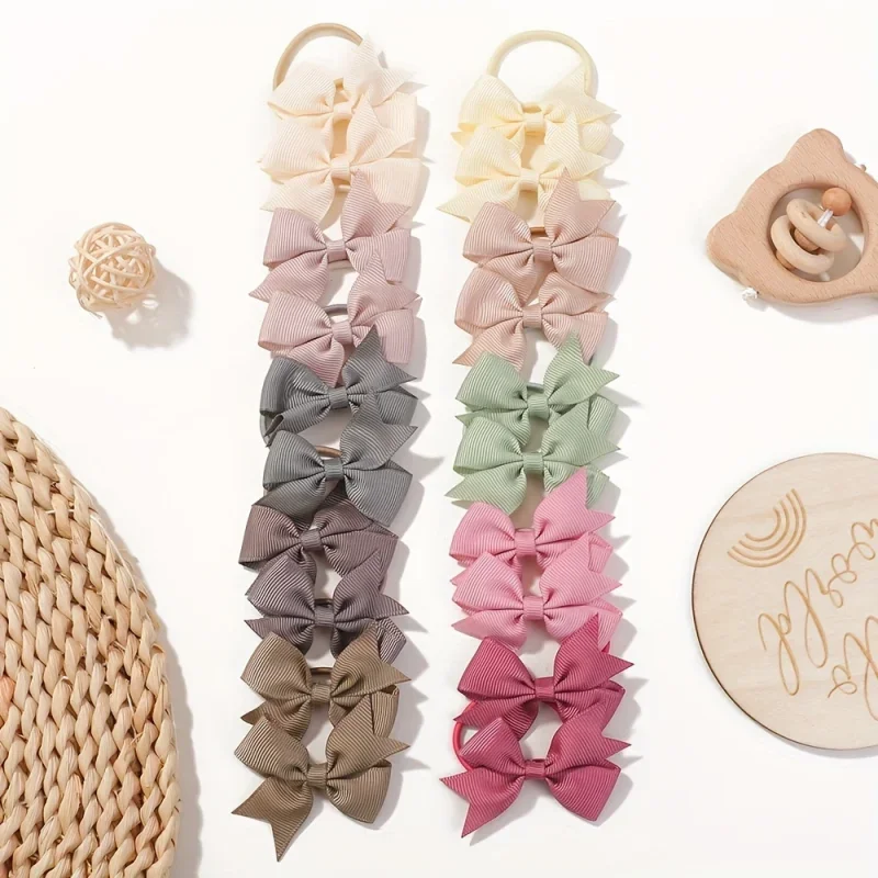 Ribbon Bow Gift - 20 Pz/set 2.1 pollici Bella Bowknot