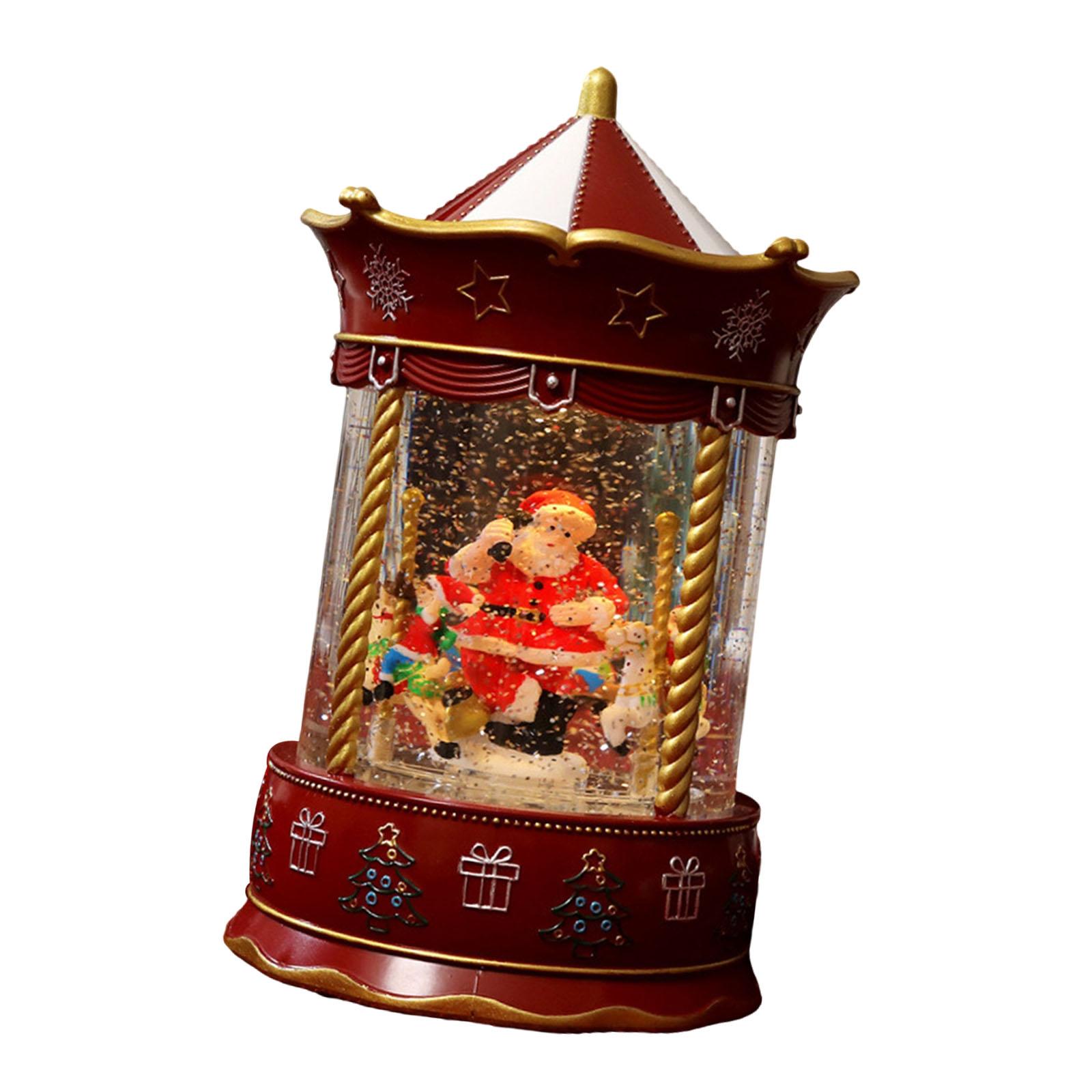 Snow Globe Musical - Globo di Neve Musicale Natalizio, Decorazione