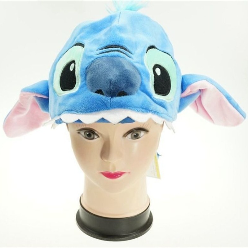 Santa Hat Plush - Cappello di peluche Cartoon Anime Stitch