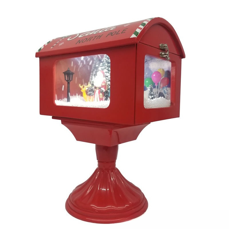 Snow Globe Musical - Decorazione natalizia con musica e neve