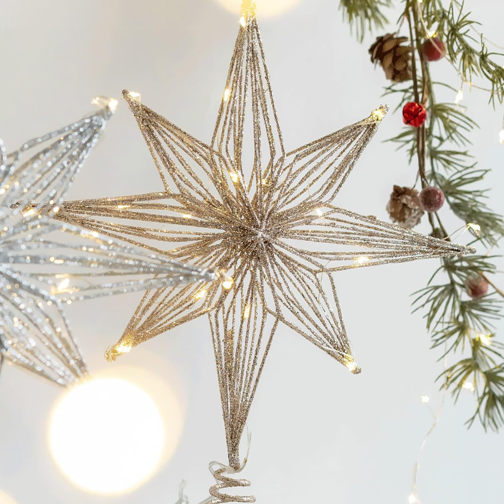 Topper per albero di Natale co - Star Tree Topper recensione e prezzo