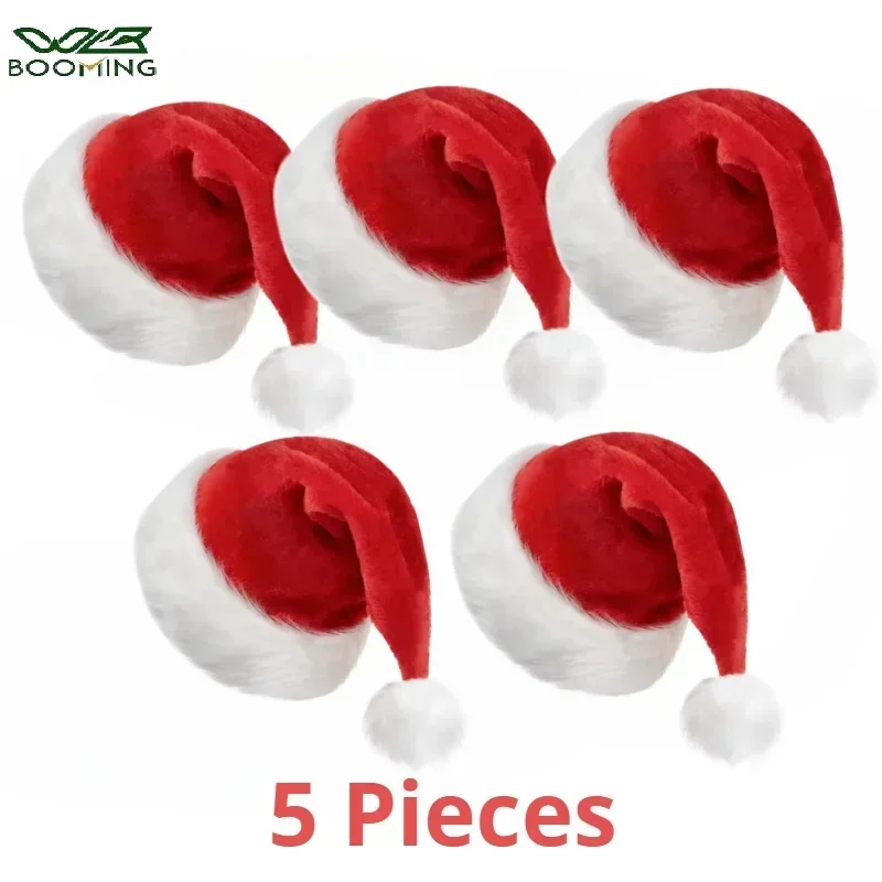 5/1 pezzi cappello di Natale p - Santa Hat Plush recensione e prezzo
