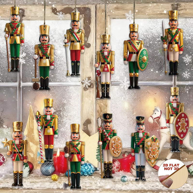 Decorazioni Natalizie in Legno - Nutcracker Figurine recensione e prezzo