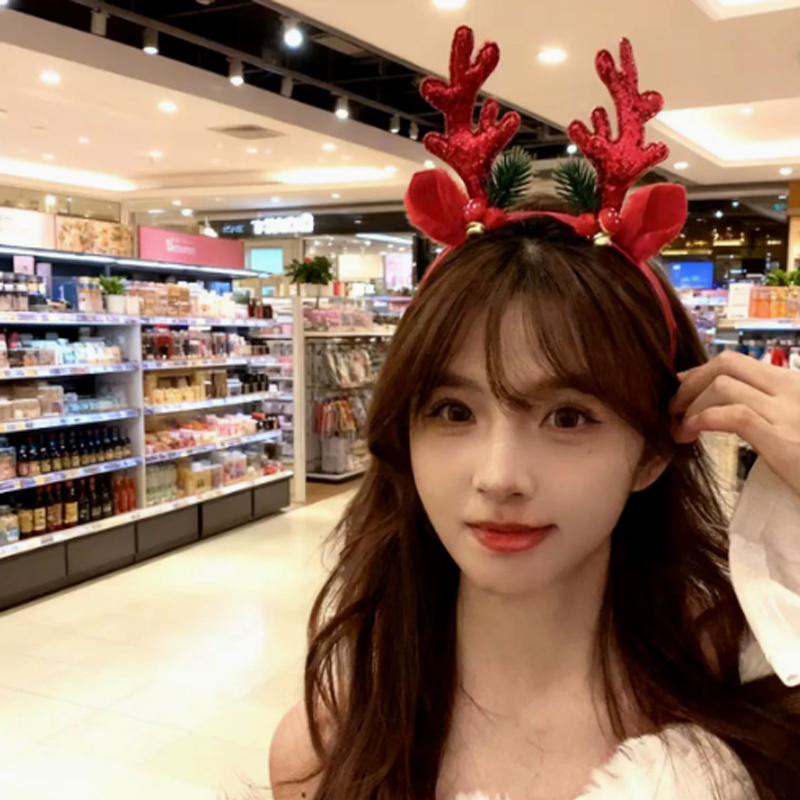 Cerchietto Natalizio con Corna - Reindeer Antlers Headband recensione e prezzo