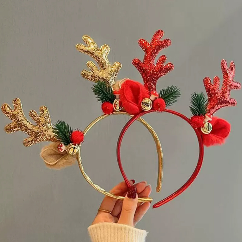 Cerchietto Natalizio con Corna - Reindeer Antlers Headband recensione e prezzo