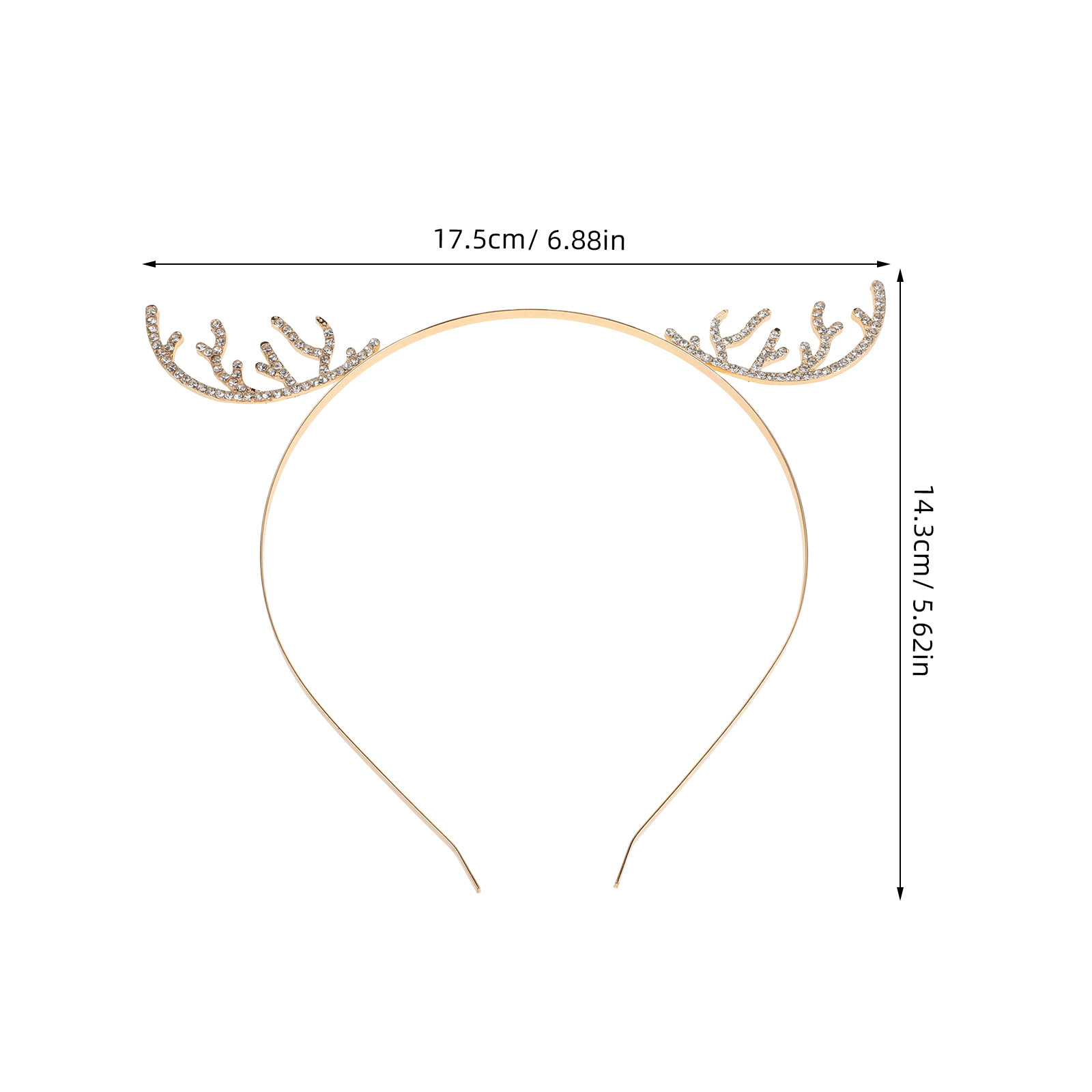 Fascia per capelli con strass  - Reindeer Antlers Headband recensione e prezzo
