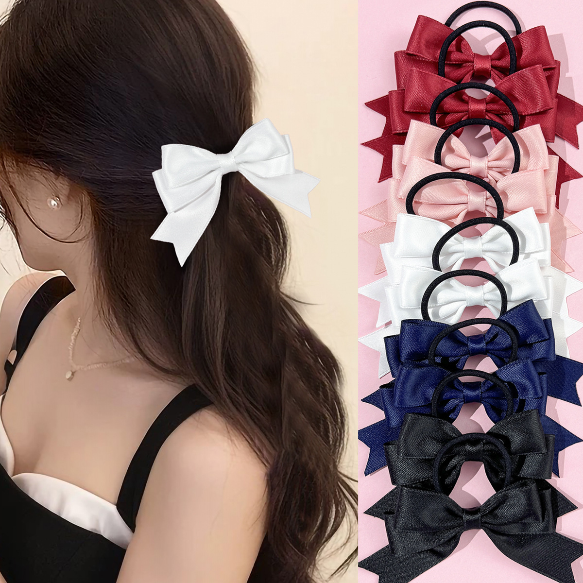 2 elastici per capelli con fio - Ribbon Bow Gift recensione e prezzo