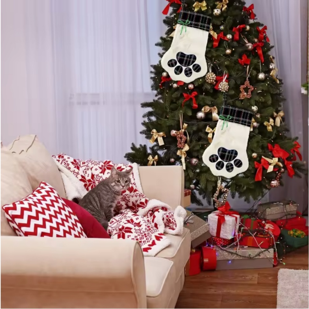 Calzini natalizi Decorazioni d - Christmas Stocking Hanging recensione e prezzo
