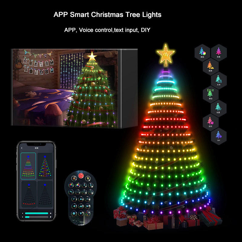 7FT 400LED Luci intelligenti p - Star Tree Topper recensione e prezzo