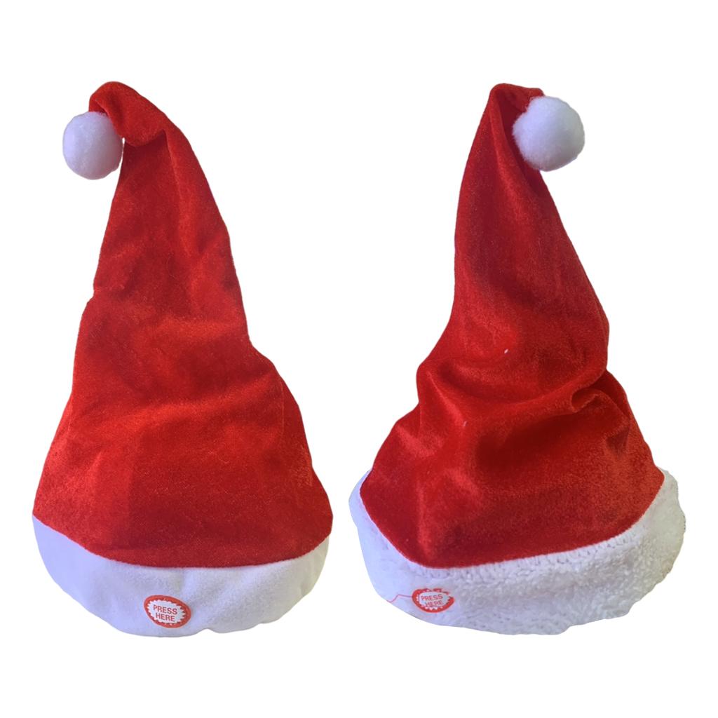 Canto danza cappelli di babbo  - Santa Hat Plush recensione e prezzo
