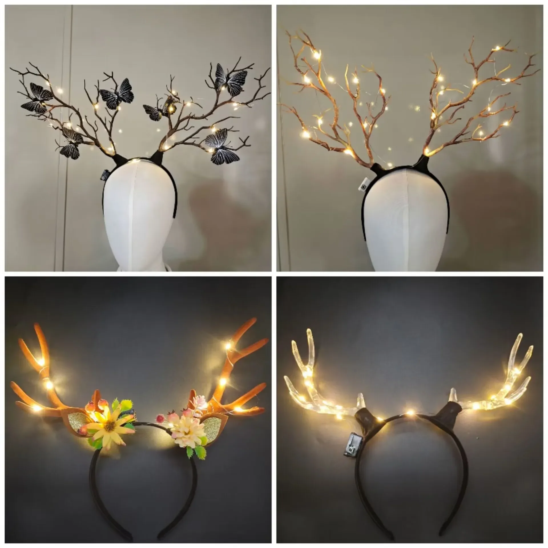 Donne ragazze illuminano incan - Reindeer Antlers Headband recensione e prezzo