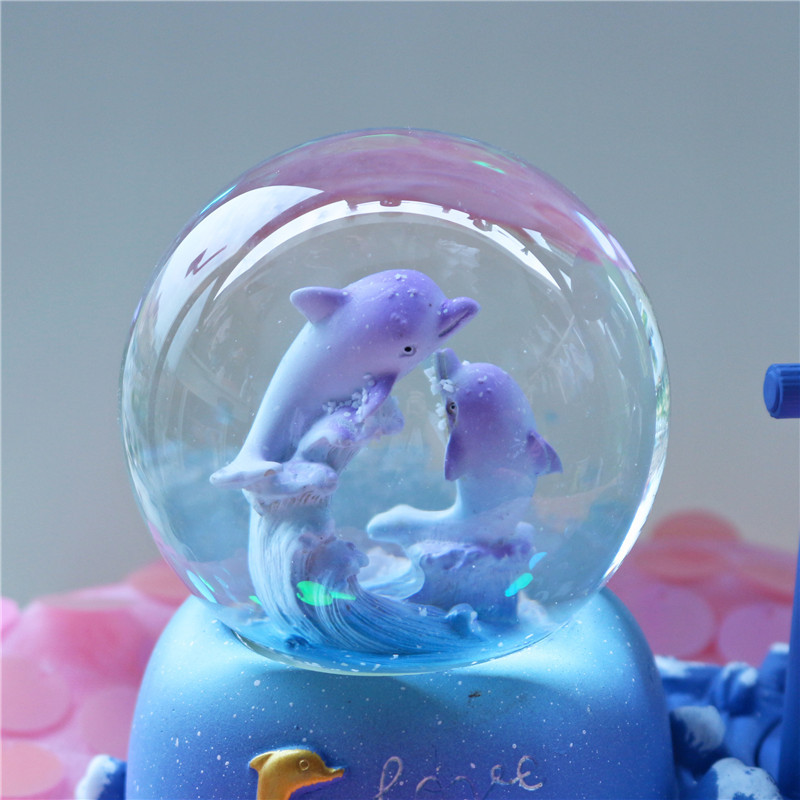 Timer a Clessidra con Delfino, - Snow Globe Musical recensione e prezzo