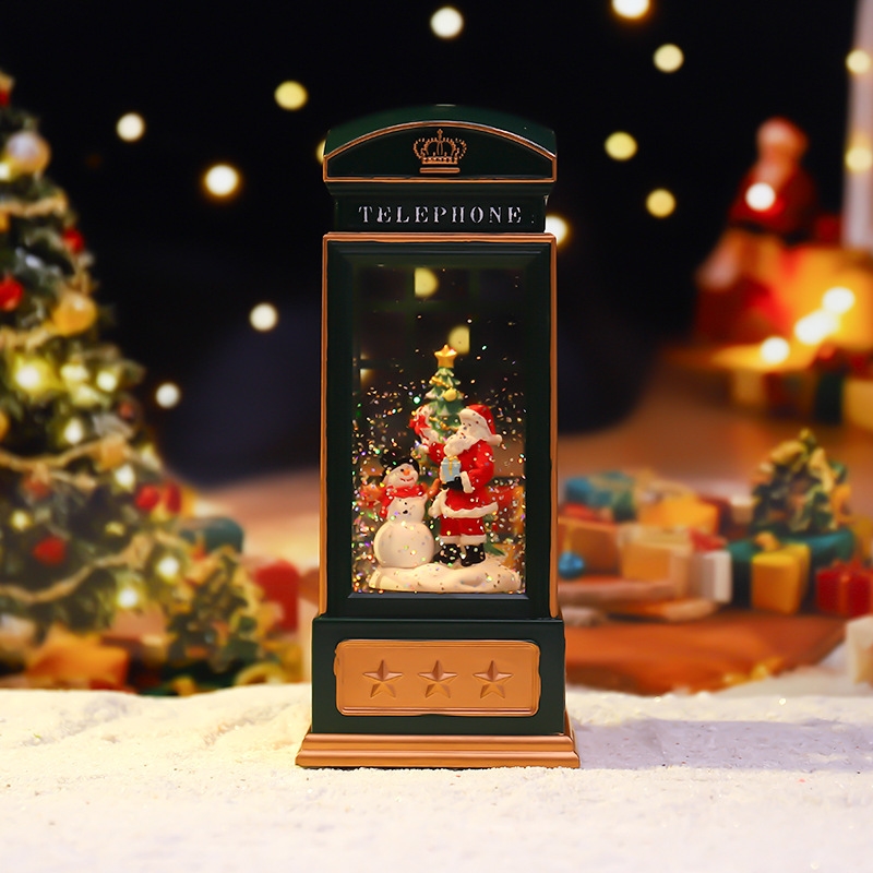 Cabina telefonica di Natale Lu - Snow Globe Musical recensione e prezzo