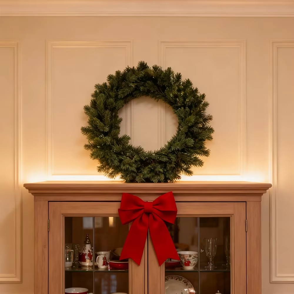 Ghirlanda Artificiale di Pino  - Christmas Wreath Fake recensione e prezzo